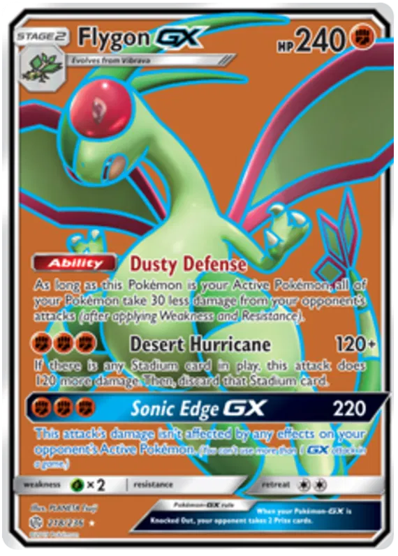 Flygon GX 218/236 Cosmic Eclipse