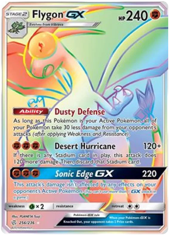 Flygon GX 256/236 Cosmic Eclipse