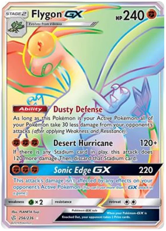Flygon GX 256/236 Cosmic Eclipse