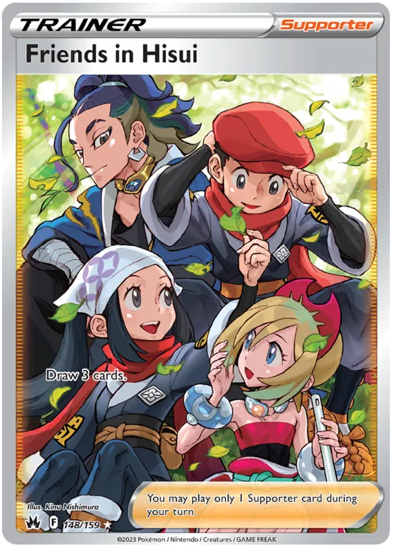 Friends in Hisui 148/159 Crown Zenith