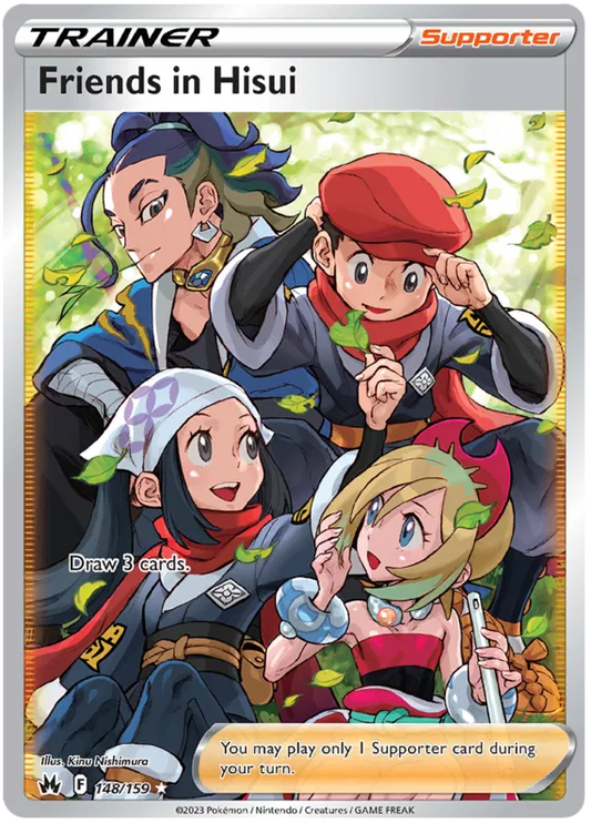 Friends in Hisui 148/159 Crown Zenith