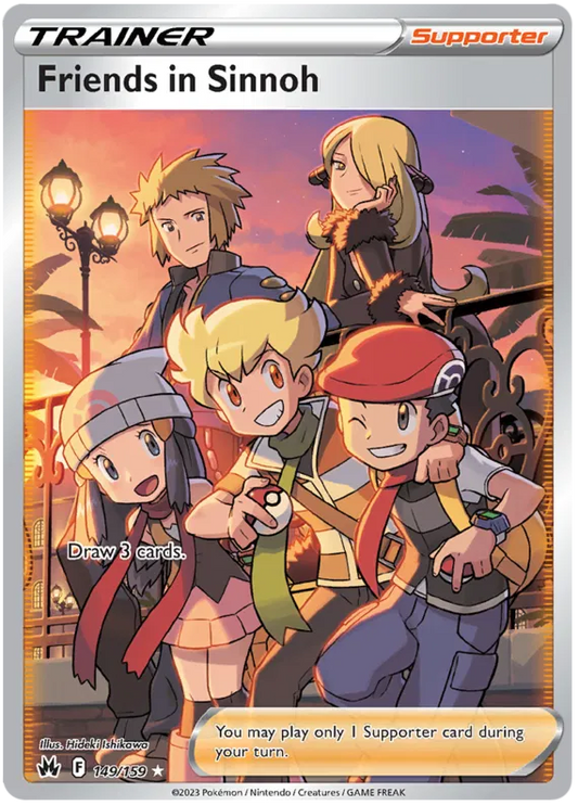 Friends in Sinnoh 149/159 Crown Zenith