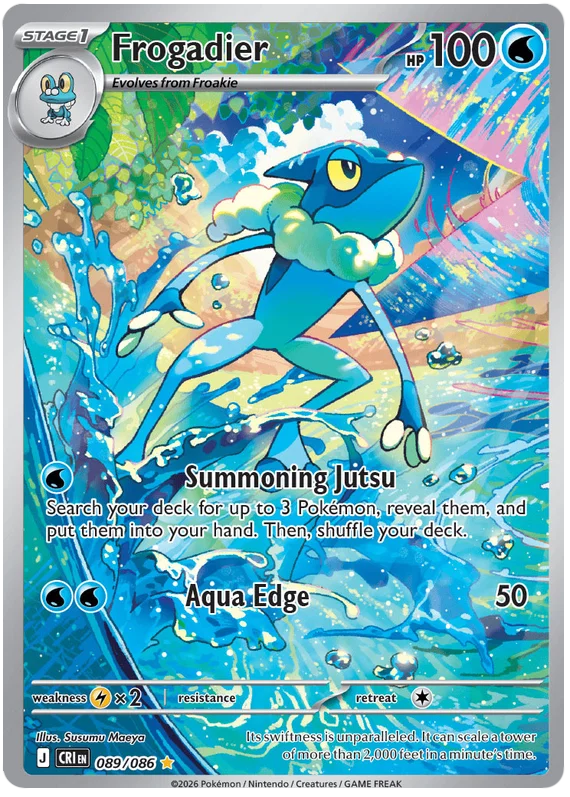 Frogadier 089/086 Chaos Rising