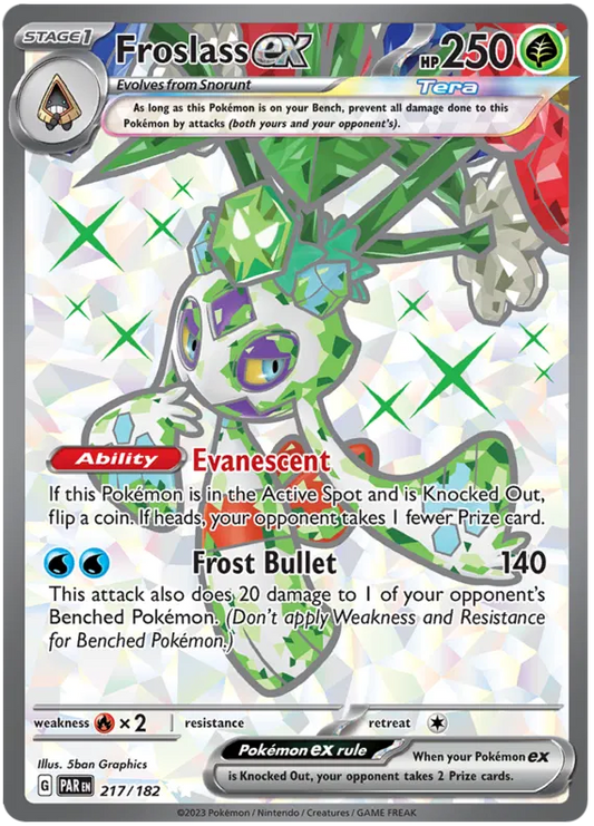 Froslass ex 217/182 Paradox Rift