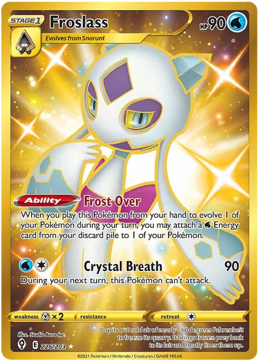 Froslass 226/203 Sword & Shield Evolving Skies