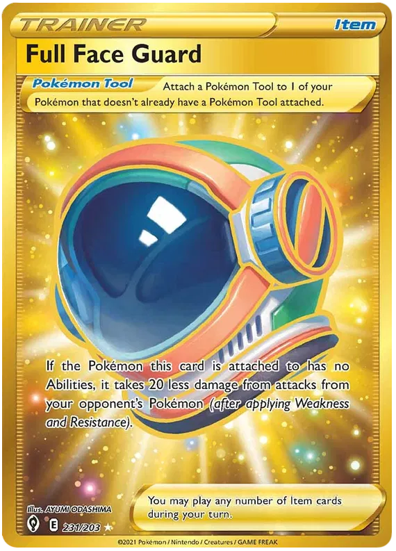 Full Face Guard 231/203 Sword & Shield Evolving Skies