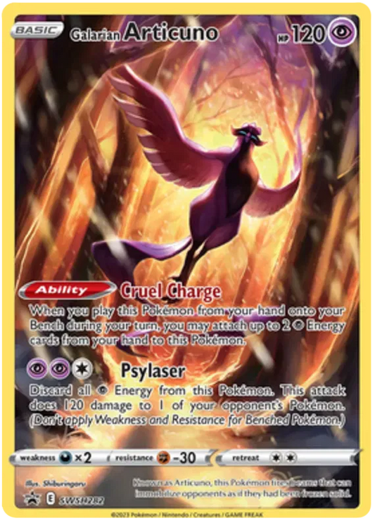 Galarian Articuno SWSH282 Sword & Shield Promo