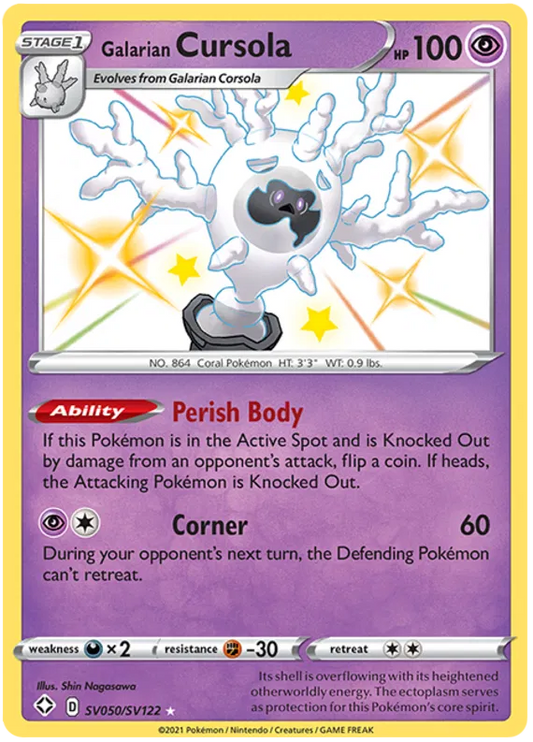 Galarian Cursola SV050/SV122 Shining Fates