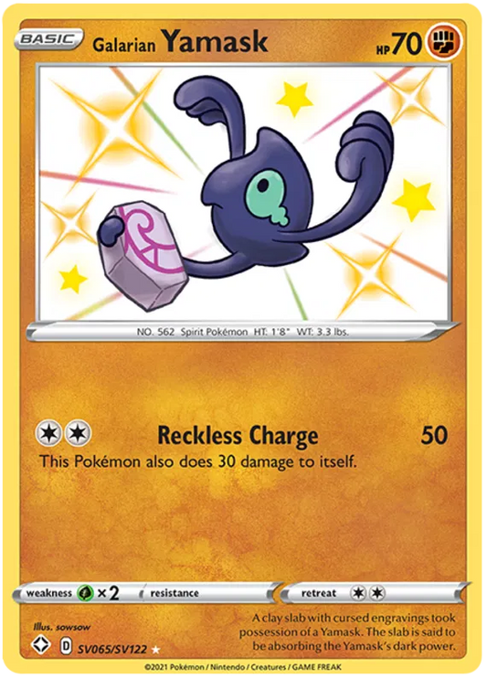 Galarian Yamask SV065/SV122 Shining Fates