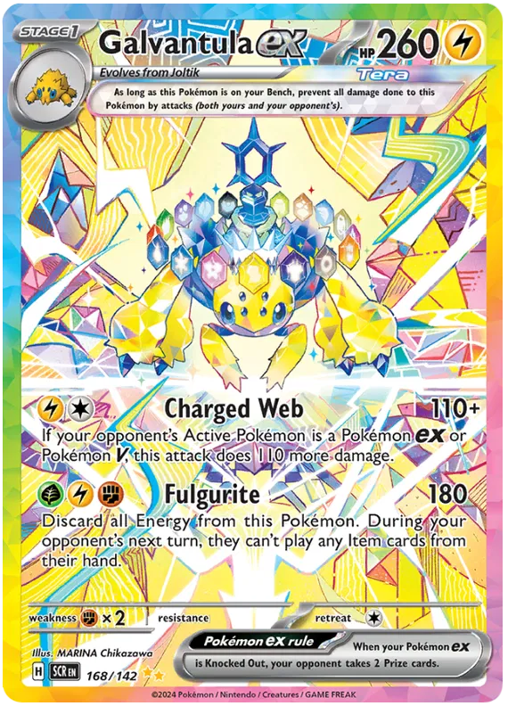 Galvantula ex 168/142 Stellar Crown