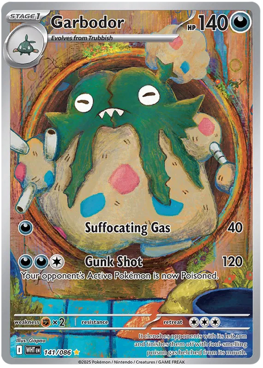 Garbodor 141/086 White Flare
