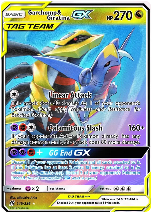Garchomp & Giratina GX 146/236 Unified Minds