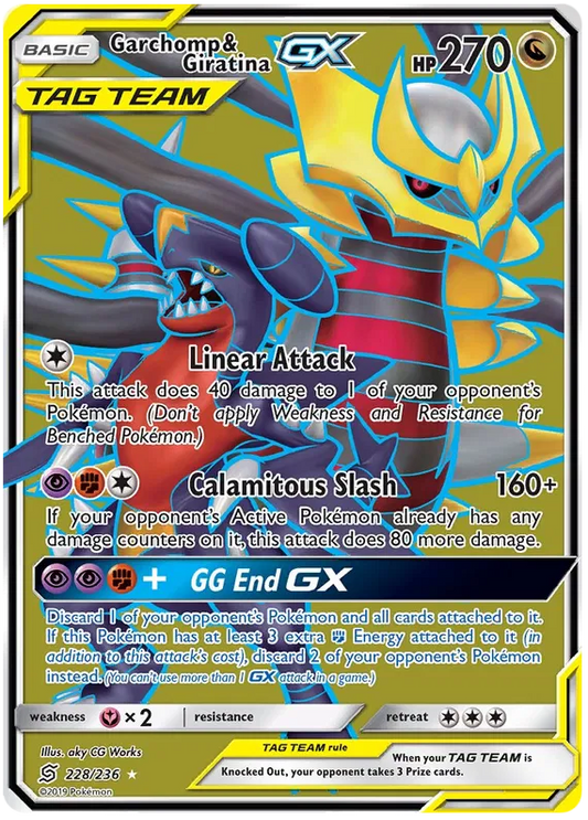 Garchomp & Giratina GX 228/236 Unified Minds