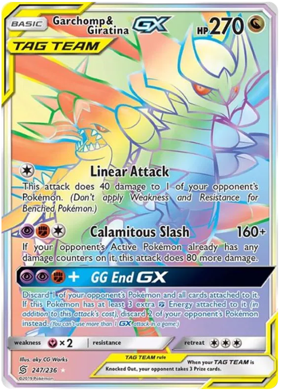 Garchomp & Giratina GX 247/236 Unified Minds
