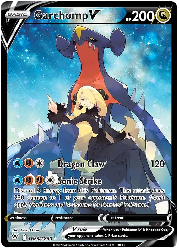 Garchomp V TG23/TG30 Astral Radiance Trainer Gallery