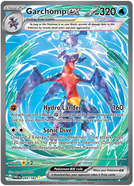 Garchomp ex 245/182 Paradox Rift