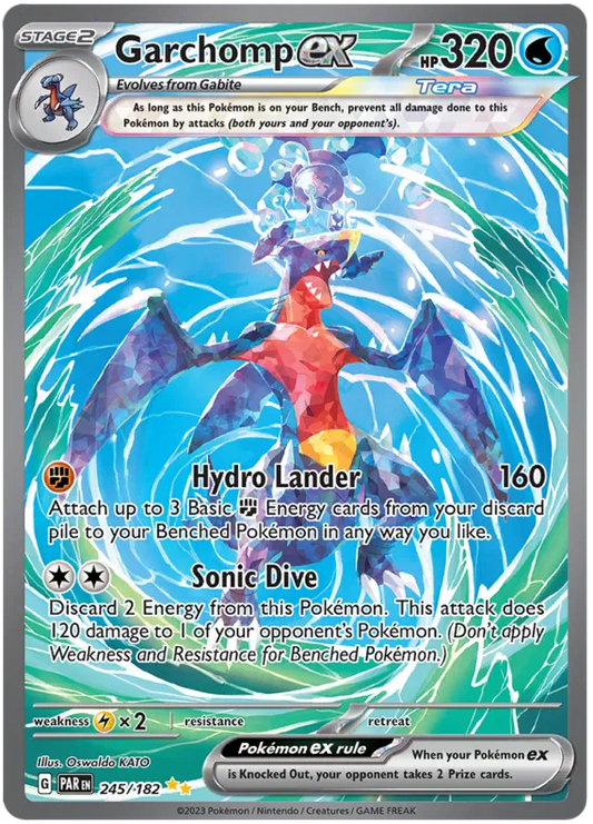 Garchomp ex 245/182 Paradox Rift