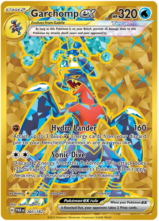 Garchomp ex 260/182 Paradox Rift