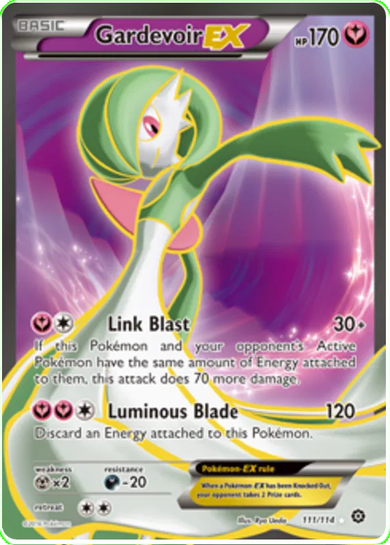 Gardevoir EX 111/114 Steam Siege