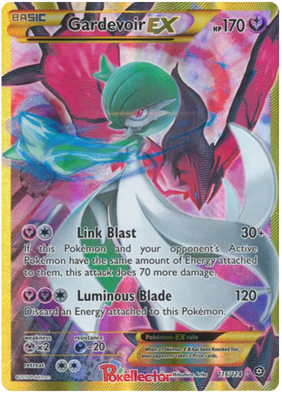 Gardevoir EX 116/114 Steam Siege