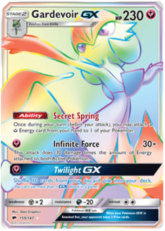 Gardevoir GX 159/147 Burning Shadows