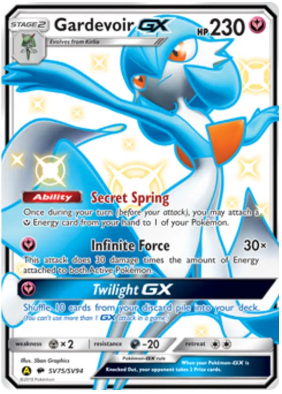 Gardevoir GX SV75/SV94 Hidden Fates
