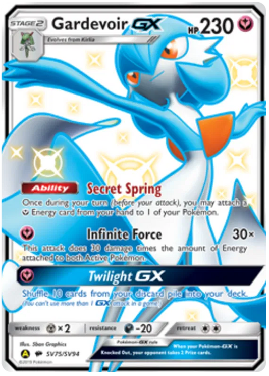 Gardevoir GX SV75/SV94 Hidden Fates