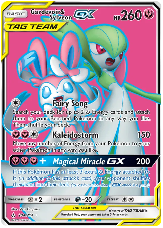 Gardevoir & Sylveon 204/214 Unbroken Bonds