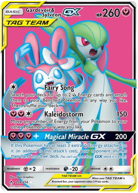 Gardevoir & Sylveon 204/214 Unbroken Bonds