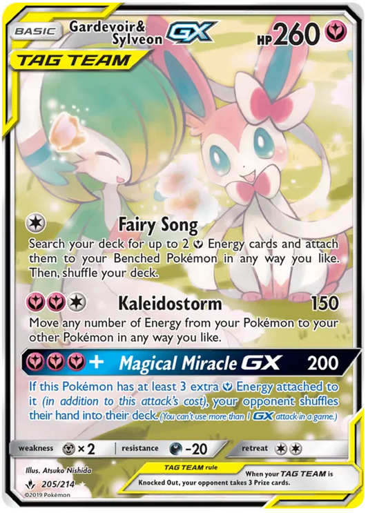 Gardevoir & Sylveon 205/214 Unbroken Bonds