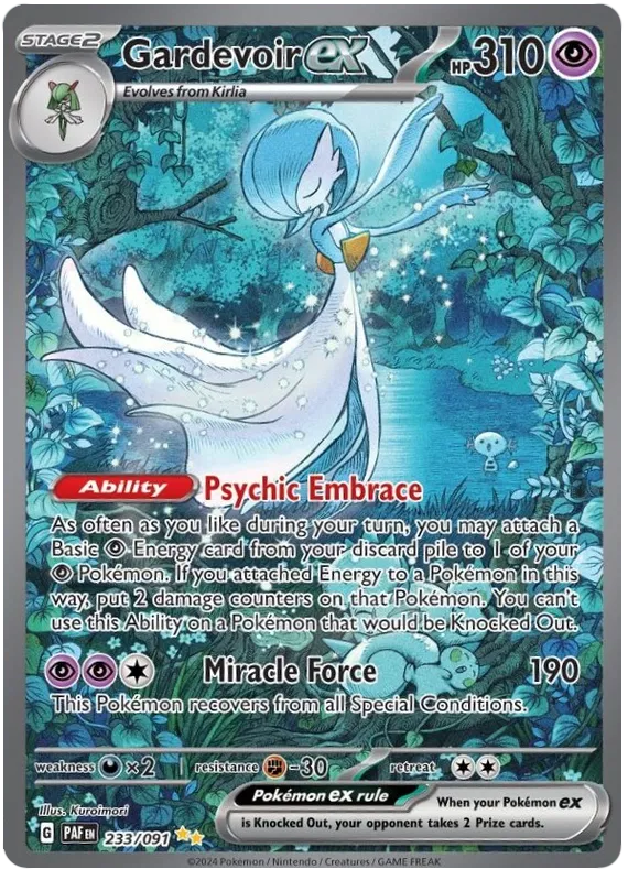 Gardevoir ex 233/091 Paldean Fates