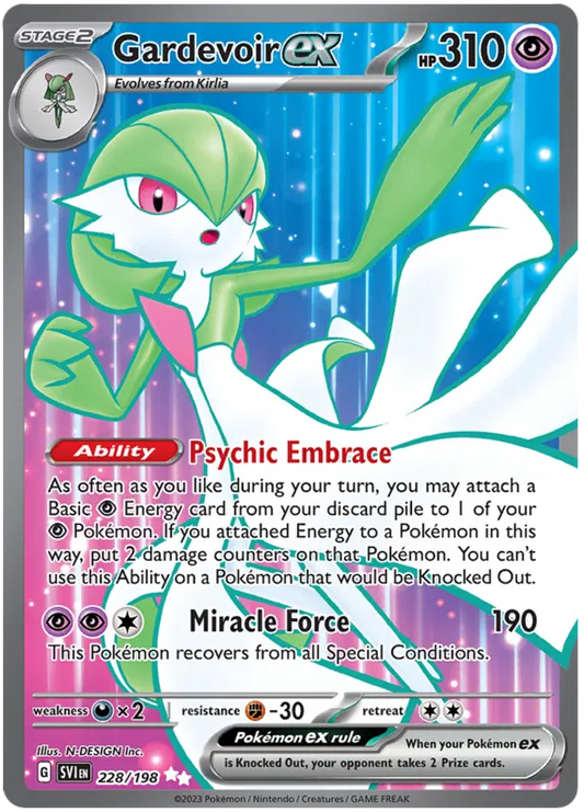 Gardevoir ex 228/198 Scarlet  Violet Base Set