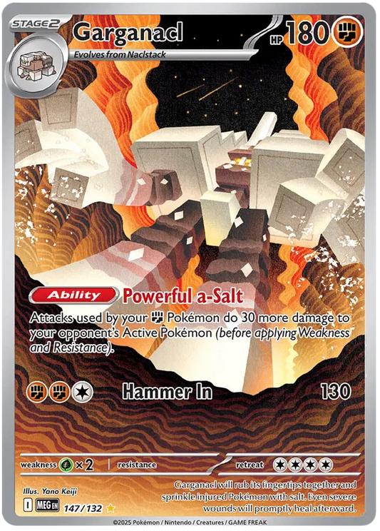 Garganacl 147/132 Mega Evolution