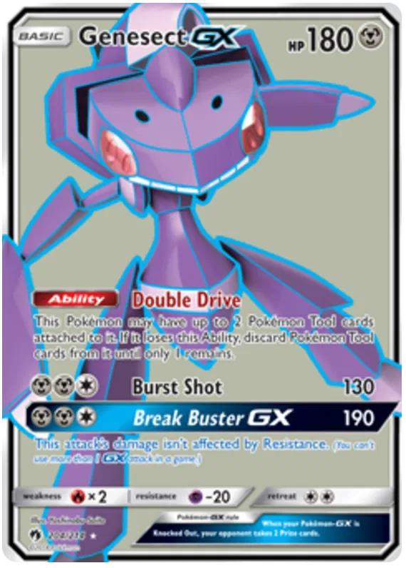 Genesect GX 204/214 Lost Thunder