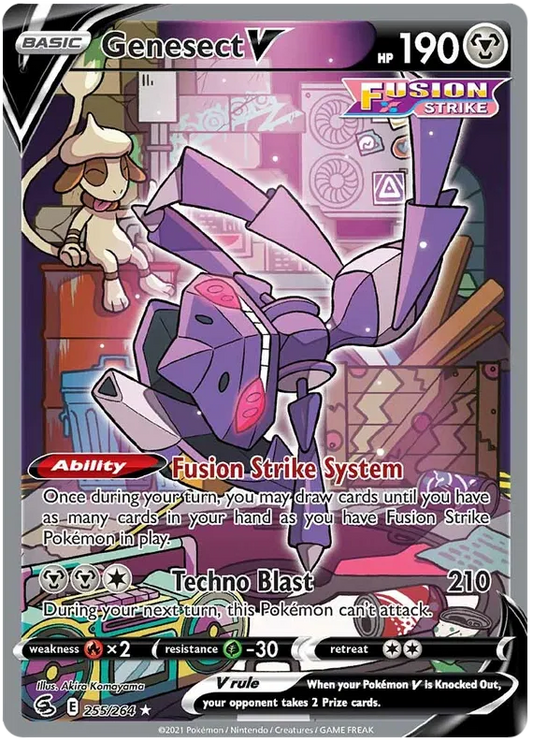 Genesect V 255/264 Fusion Strike