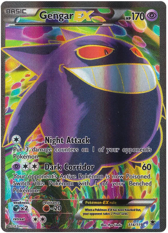 Gengar EX 114/119 Phantom Forces