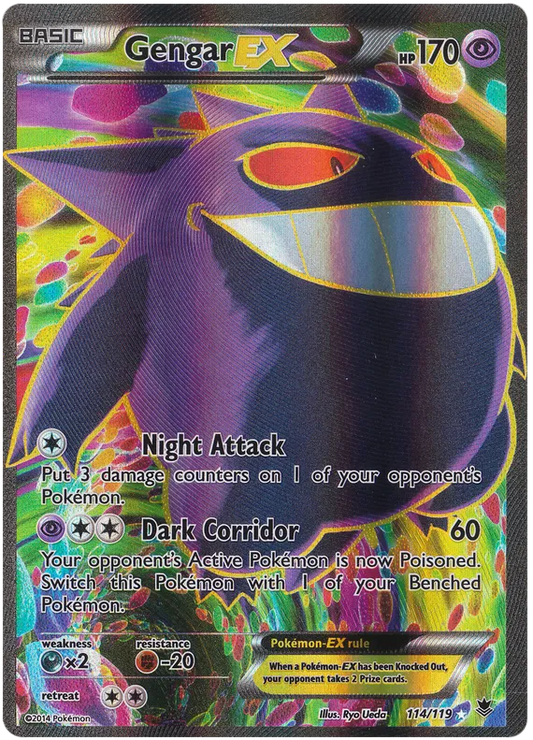 Gengar EX 114/119 Phantom Forces