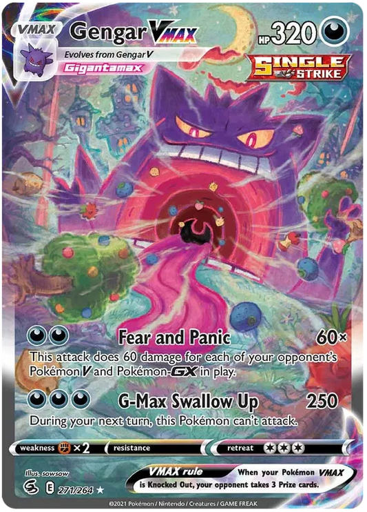 Gengar VMAX 271/264 Fusion Strike
