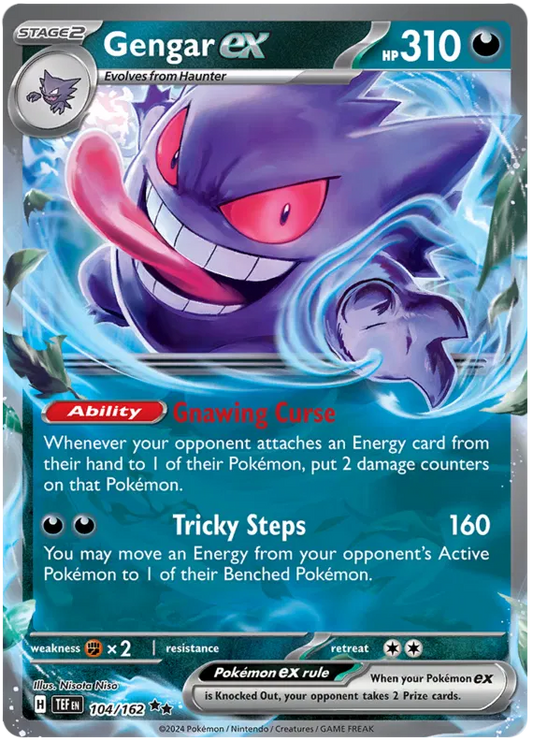 Gengar ex 104/162 Temporal Forces