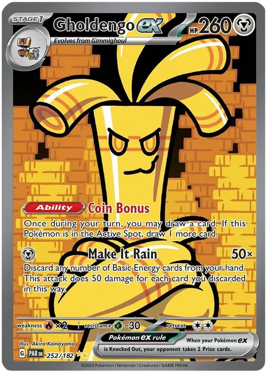 Gholdengo ex 252/182 Paradox Rift