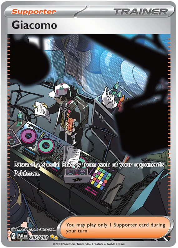 Giacomo 267/193 Paldea Evolved