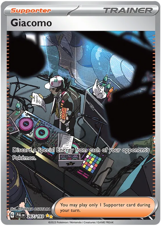 Giacomo 267/193 Paldea Evolved