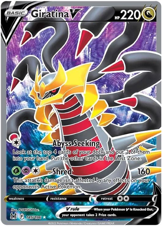 Giratina V 185/196 Lost Origin
