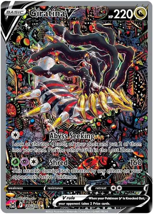 Giratina V 186/196 Lost Origin
