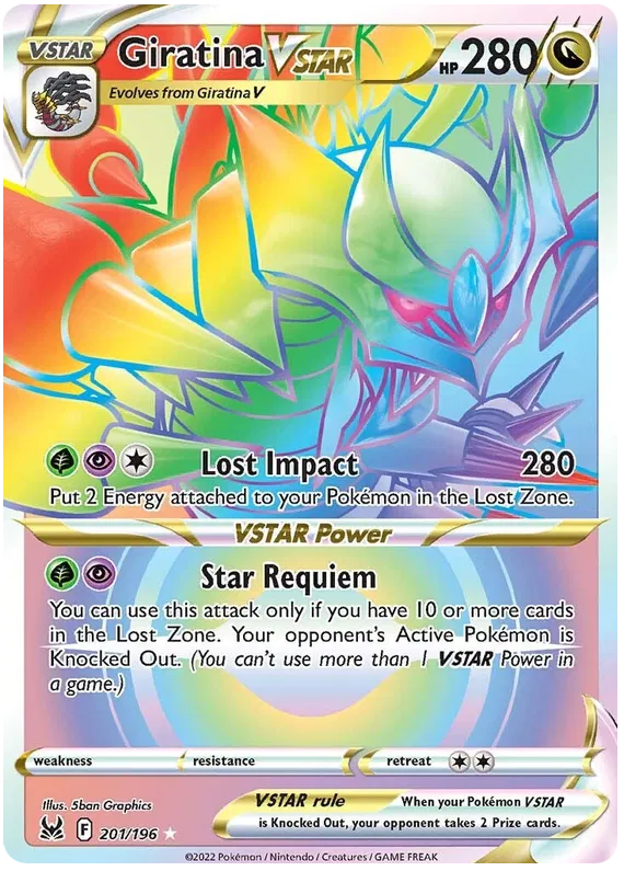 Giratina VSTAR 201/196 Lost Origin