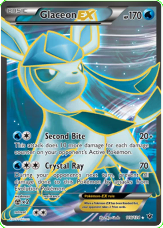 Glaceon EX 116/124 Fates Collide