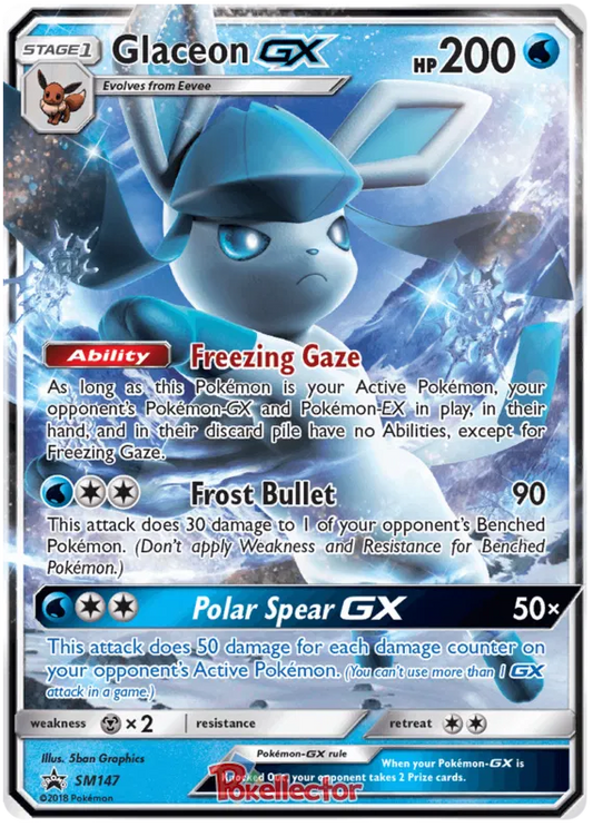 Glaceon GX SM147 Sun & Moon Promos