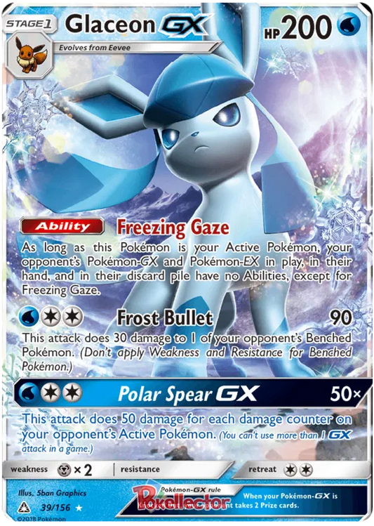 Glaceon GX 39/156 Ultra Prism