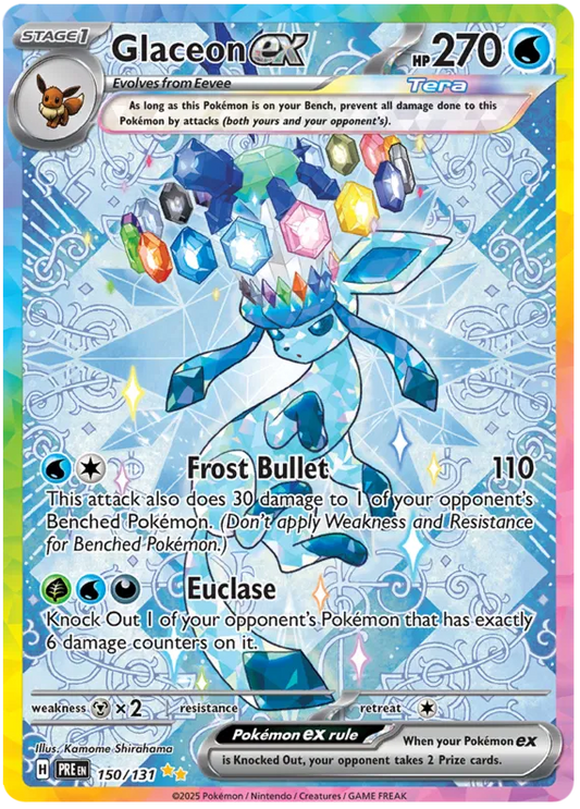 Glaceon ex 150/131 Prismatic Evolutions