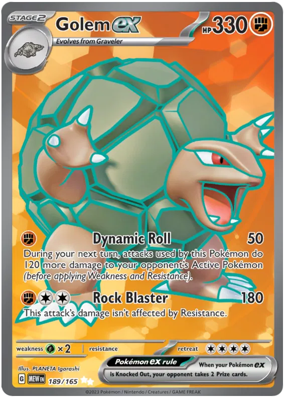 Golem ex 189/165 Scarlet & Violet 151